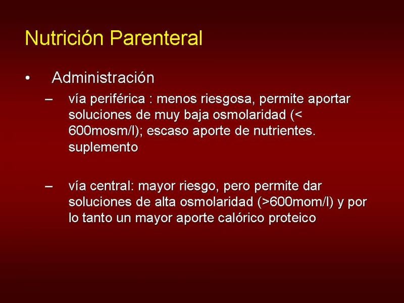 Diapositiva 34 de Nutrición Enteral