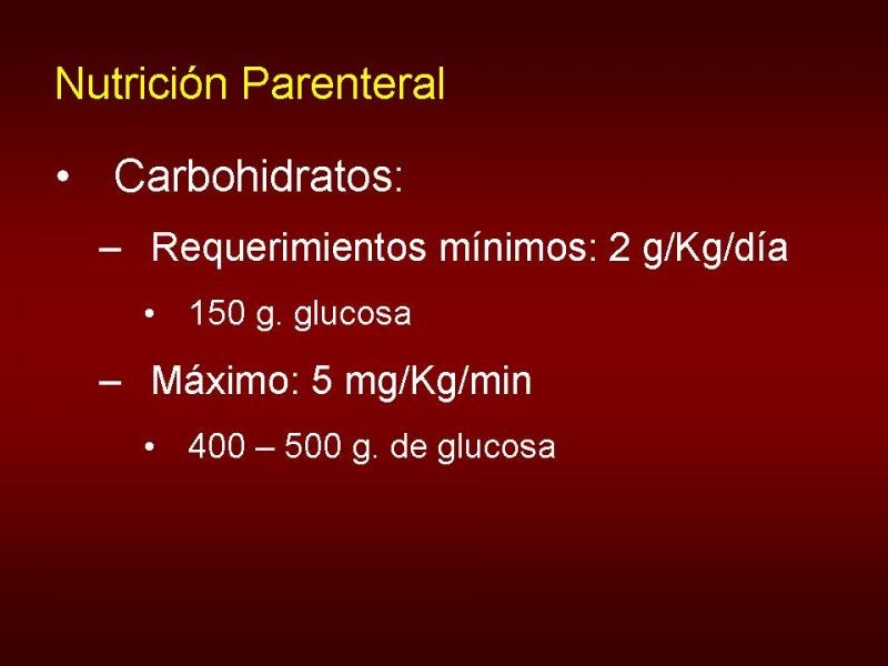 Diapositiva 8 de Nutrición Parenteral