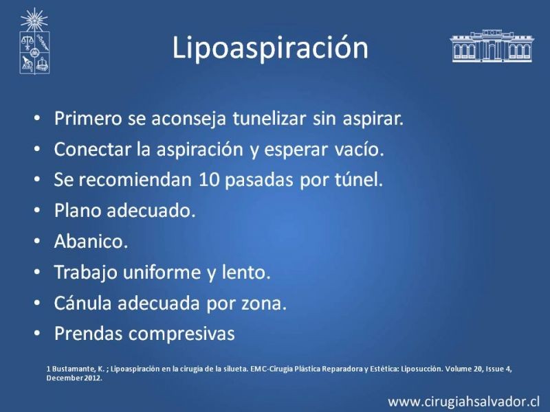 Diapositiva 19 de Liposucción