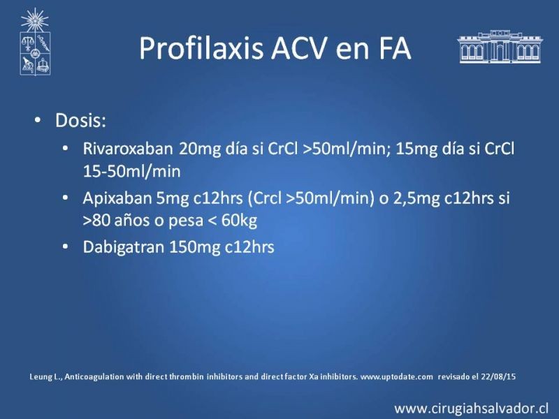 Diapositiva 17 de Nuevos anticoagulantes orales