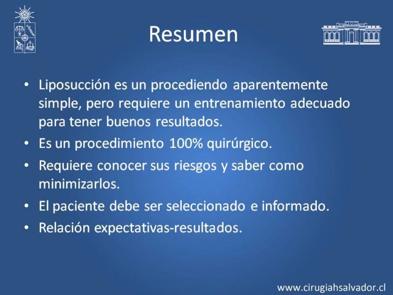 Diapositiva 33 de Liposucción