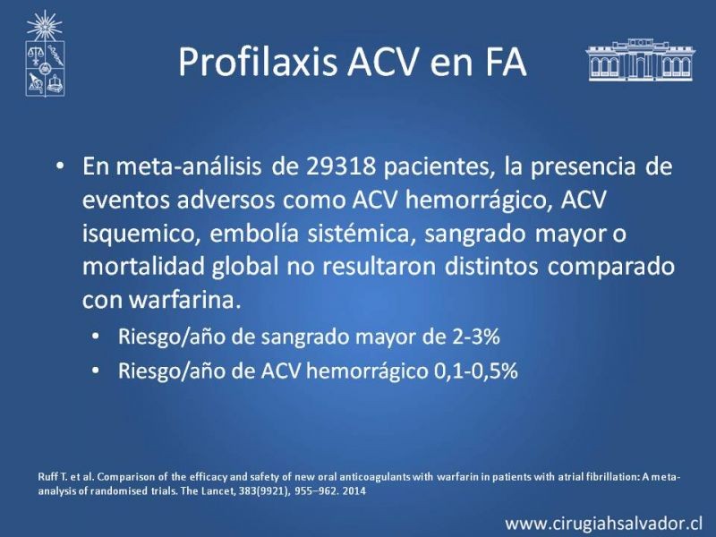 Diapositiva 13 de Nuevos anticoagulantes orales