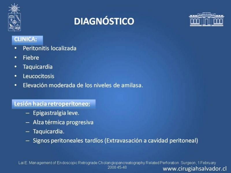 Diapositiva 12 de Perforación post ERCP