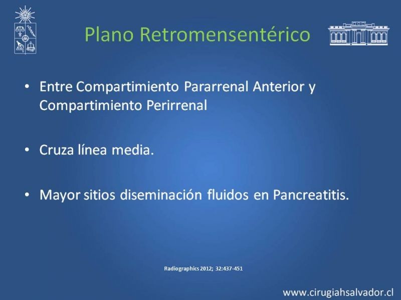 Diapositiva 45 de Anatomía Peritoneal y Retroperitoneal