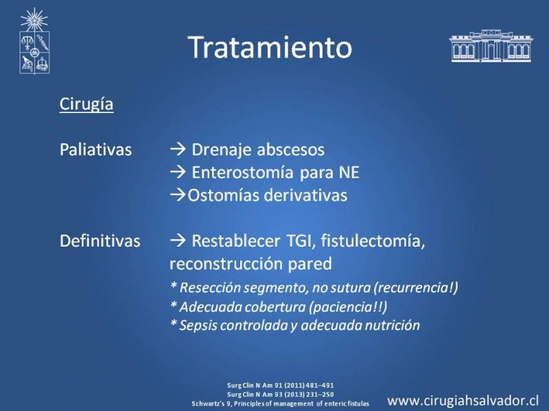 Diapositiva 15 de Fístulas Intestinales