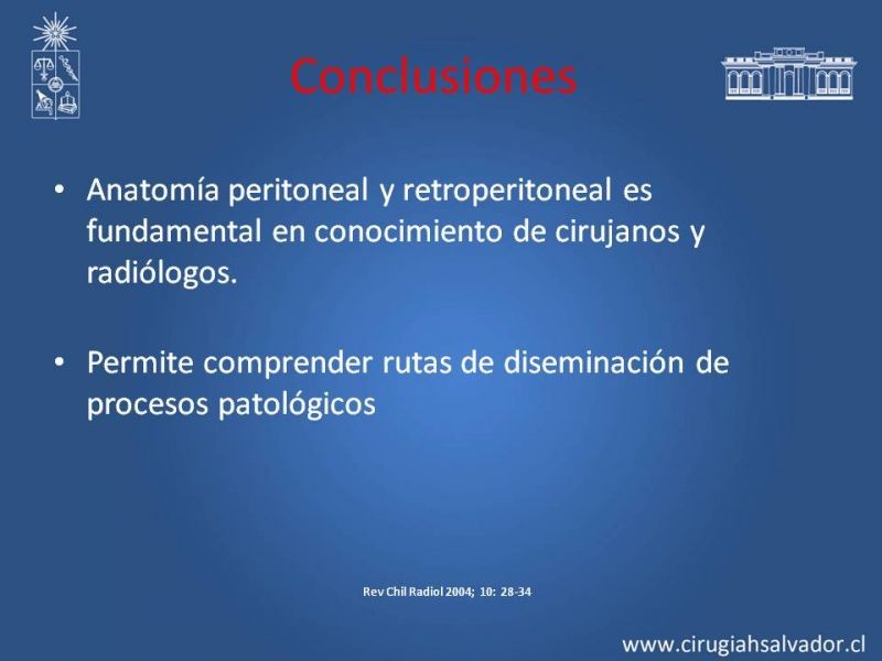Diapositiva 50 de Anatomía Peritoneal y Retroperitoneal