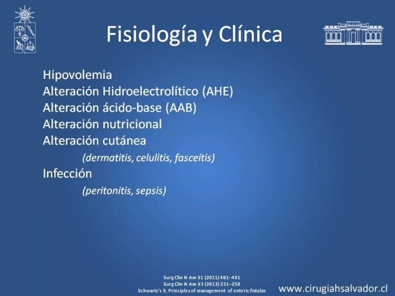 Diapositiva 4 de Fístulas Intestinales