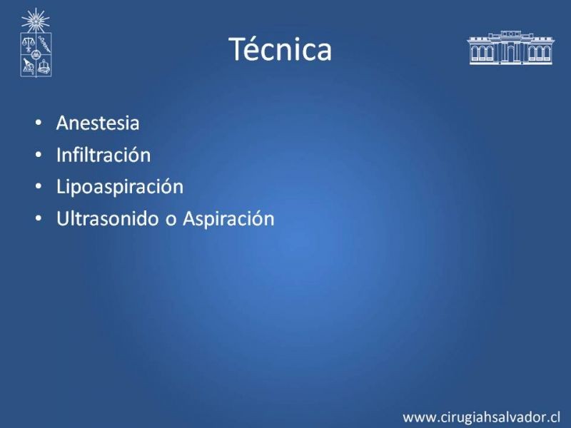 Diapositiva 15 de Liposucción