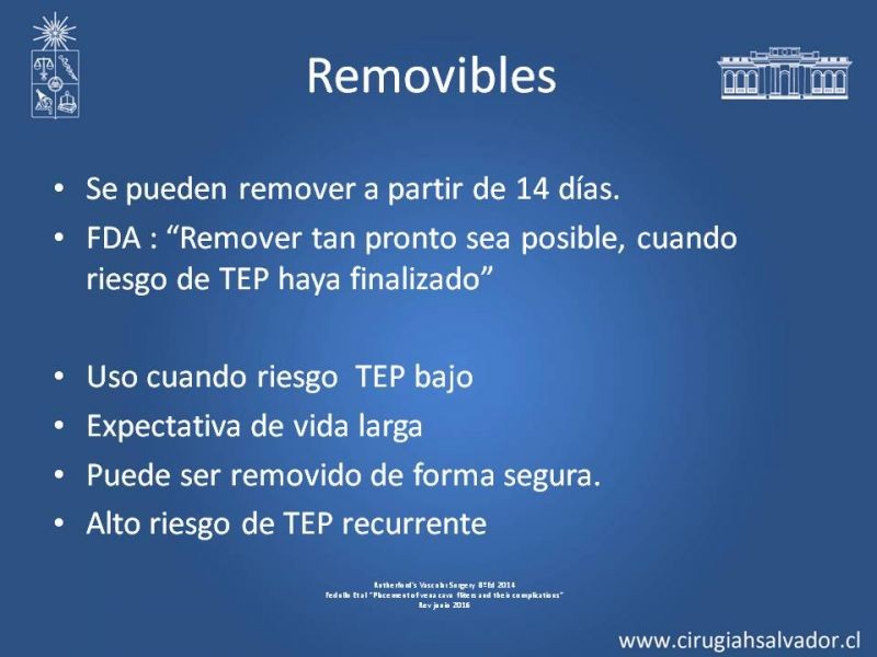 Diapositiva 13 de Filtro de Vena Cava