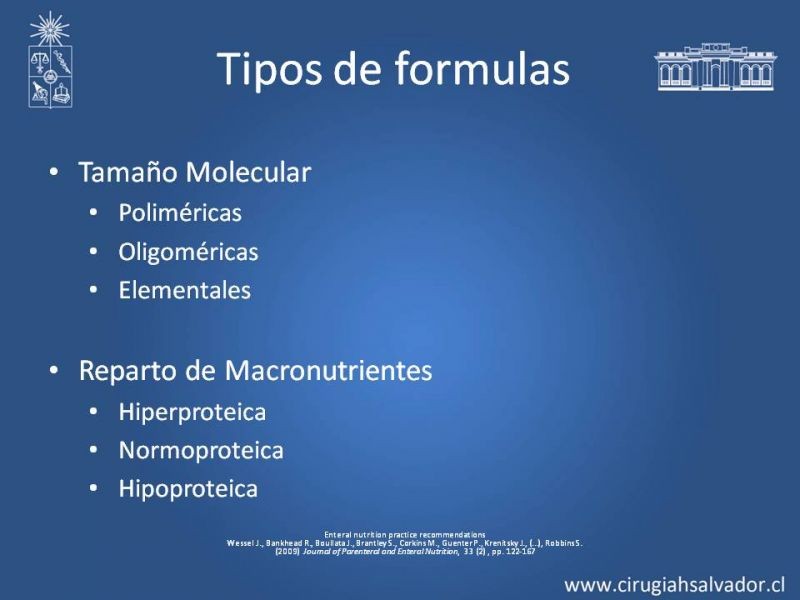 Diapositiva 12 de Nutrición enteral