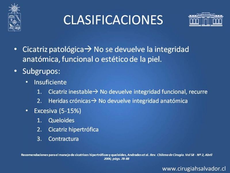 Diapositiva 4 de Cicatrices patológicas