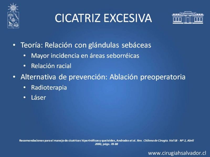 Diapositiva 9 de Cicatrices patológicas