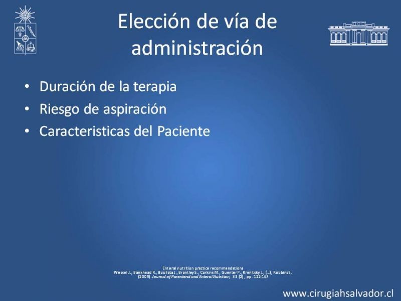Diapositiva 6 de Nutrición enteral