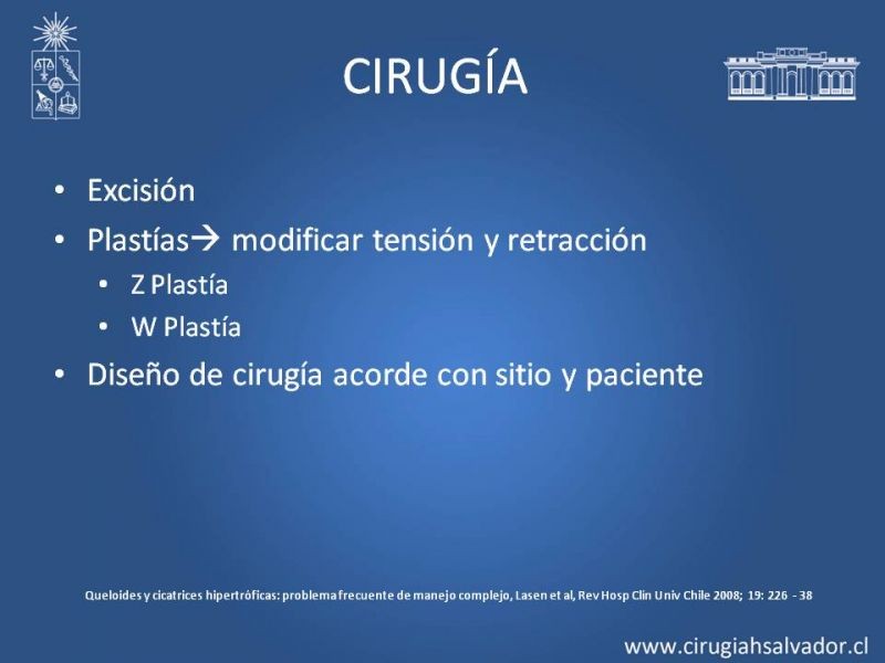 Diapositiva 14 de Cicatrices patológicas
