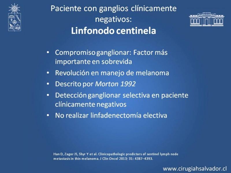 Diapositiva 15 de Manejo quirúrgico del Melanoma
