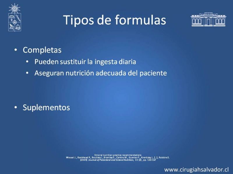 Diapositiva 11 de Nutrición enteral