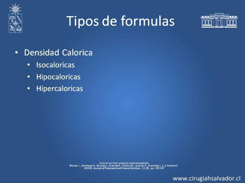 Diapositiva 13 de Nutrición enteral