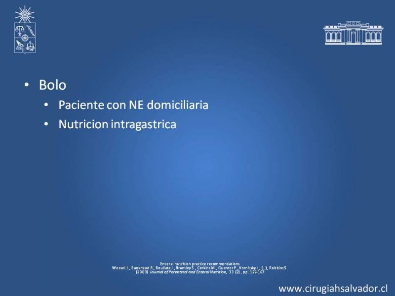 Diapositiva 16 de Nutrición enteral