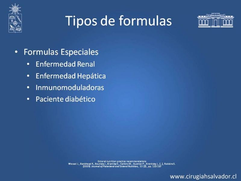 Diapositiva 14 de Nutrición enteral