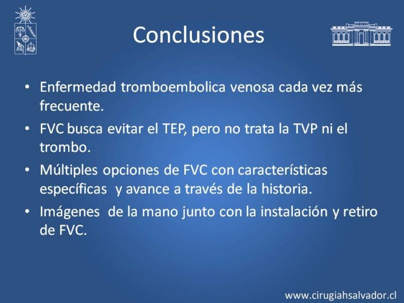 Diapositiva 20 de Filtro de Vena Cava