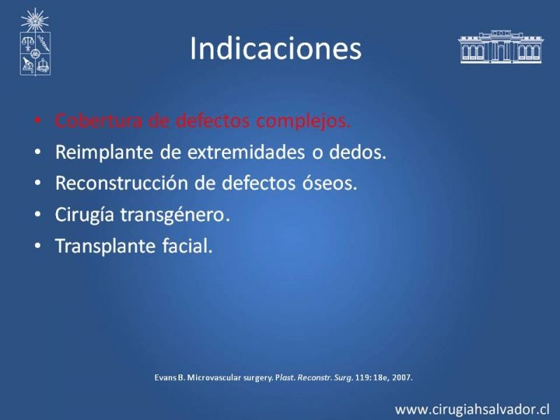 Diapositiva 5 de Colgajos Microquirúrgicos
