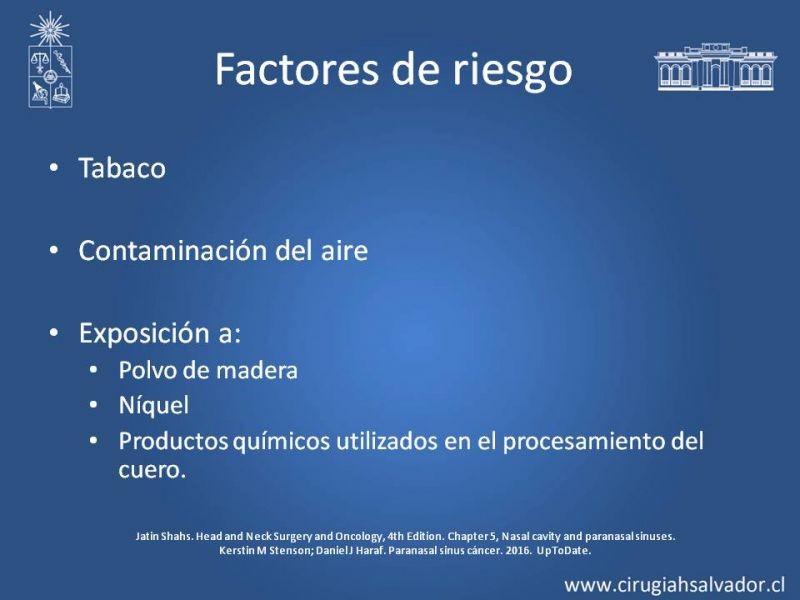 Diapositiva 6 de Tumores de Senos Maxilares