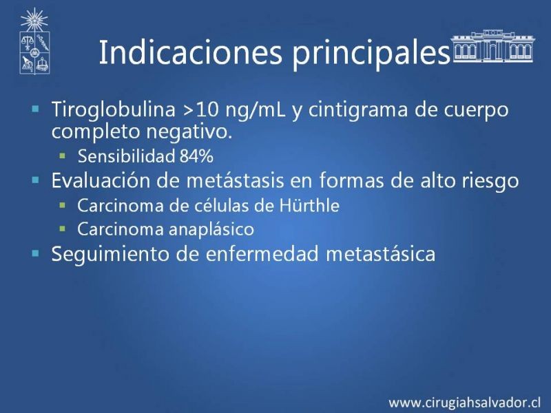 Diapositiva 9 de Utilidad de PET en cáncer de tiroides