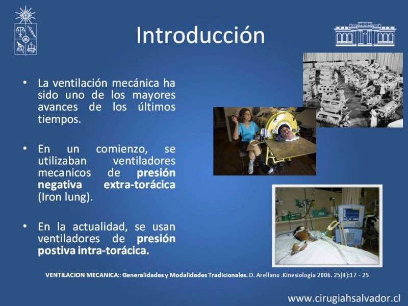 Diapositiva 1 de Terapia Ventilatoria Invasiva y No Invasiva