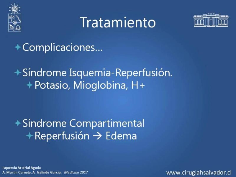 Diapositiva 18 de Isquemia Aguda de Extremidades Inferiores