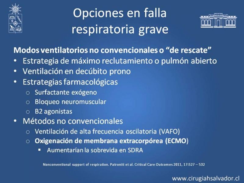 Diapositiva 18 de Terapia Ventilatoria Invasiva y No Invasiva