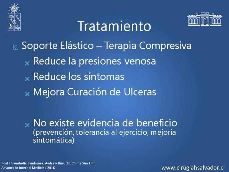 Diapositiva 13 de Síndrome Post Flebítico (SPF)