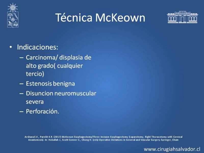 Diapositiva 11 de Esofagectomia: McKeown e Ivor Lewis