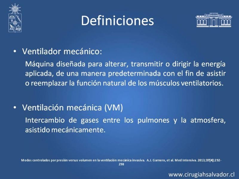 Diapositiva 2 de Terapia Ventilatoria Invasiva y No Invasiva