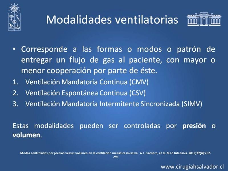 Diapositiva 8 de Terapia Ventilatoria Invasiva y No Invasiva