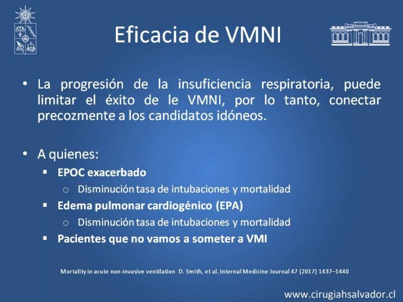 Diapositiva 24 de Terapia Ventilatoria Invasiva y No Invasiva