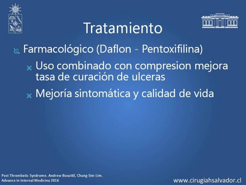 Diapositiva 14 de Síndrome Post Flebítico (SPF)