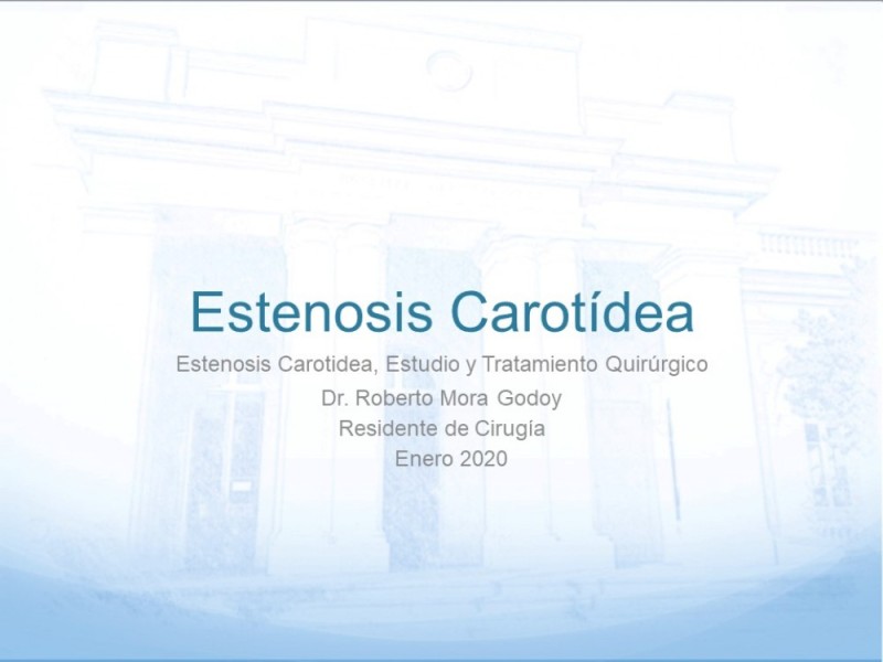 Diapositiva 42 de Estenosis Carotídea