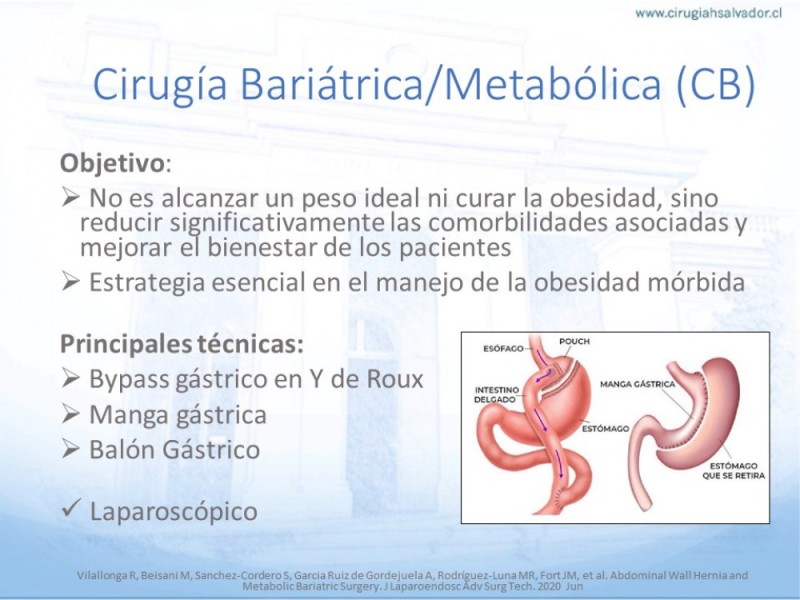 Diapositiva 2 de Cirugía bariátrica como puente en pacientes obesos con hernias complejas