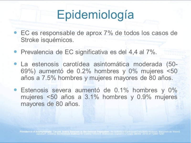 Diapositiva 3 de Estenosis Carotídea