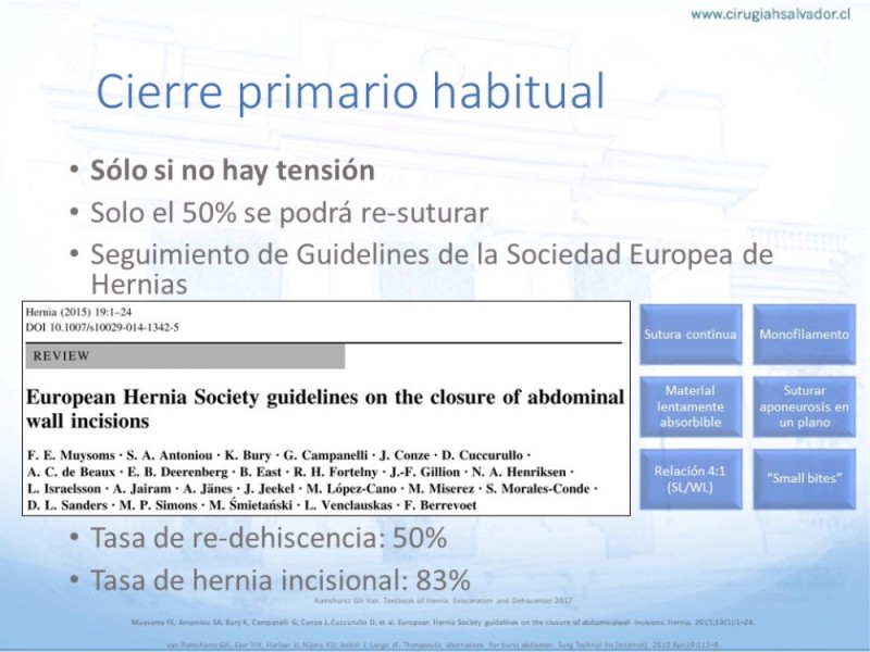 Diapositiva 27 de Manejo de la Evisceración