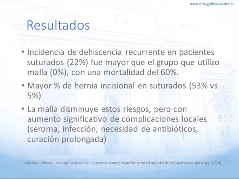 Diapositiva 44 de Manejo de la Evisceración