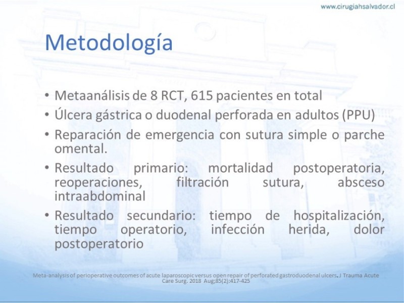 Diapositiva 19 de Úlcera Péptica Perforada