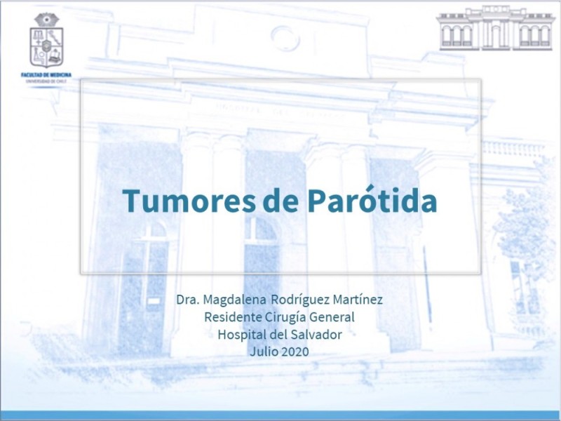Diapositiva 36 de Tumores de Parótida