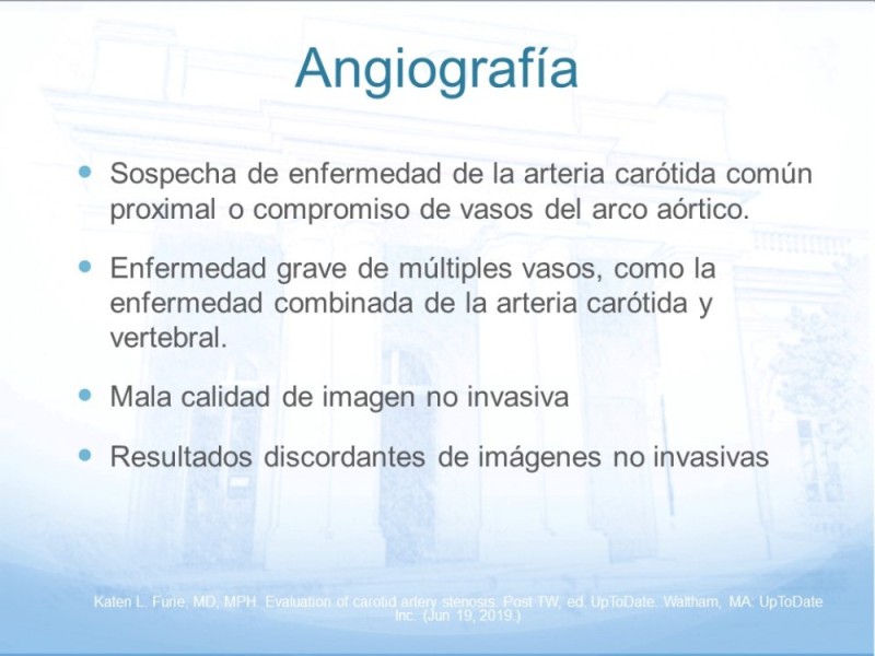 Diapositiva 26 de Estenosis Carotídea