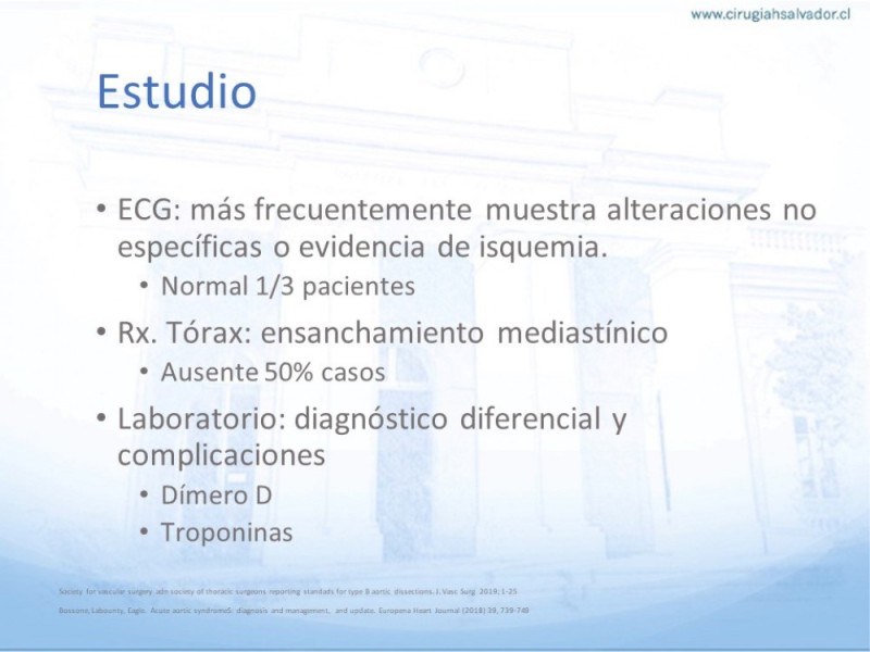 Diapositiva 14 de Síndrome Aórtico Agudo