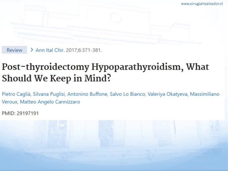 Diapositiva 21 de Hipocalcemia post Tiroidectomía