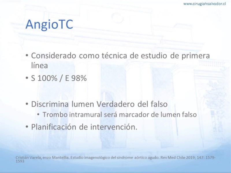 Diapositiva 15 de Síndrome Aórtico Agudo