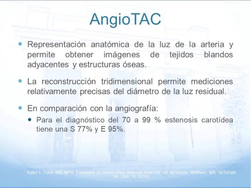 Diapositiva 21 de Estenosis Carotídea