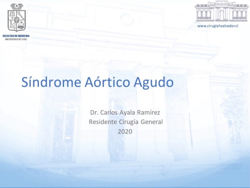 Diapositiva 30 de Síndrome Aórtico Agudo