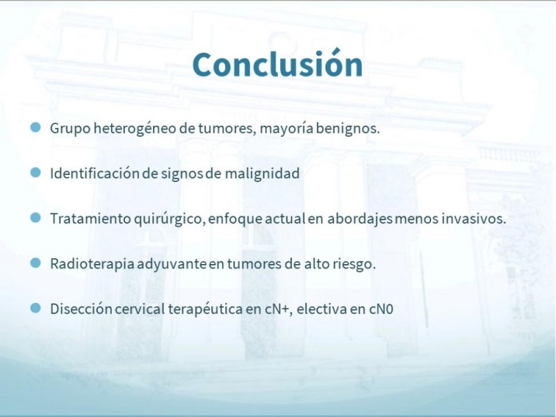 Diapositiva 35 de Tumores de Parótida